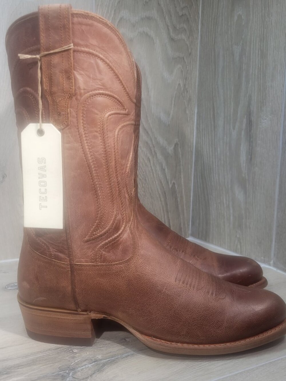 Tecovas The Cartwright Men's Left Size 10.5D Right Size 10D Scotch Goat Boots